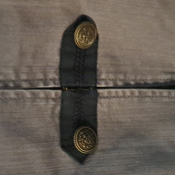 Juicy Couture Gray Army Jacket - Picture 3 of 7